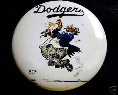 1951 Brooklyn Dodger Yearbook Pin